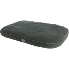 KERBL - Lit pour chien L - 100 x 70 x 11 cm - Coussin JEROME - Vert fo