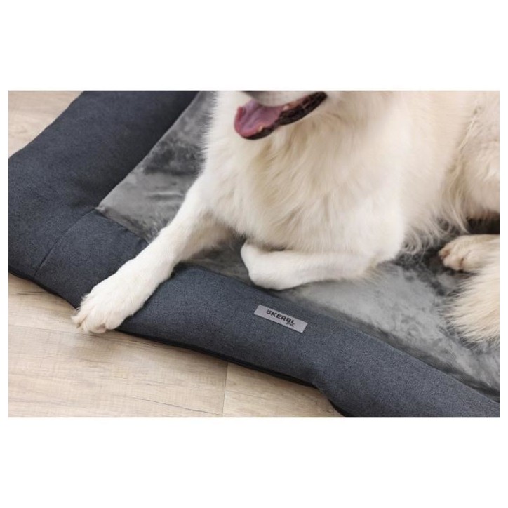 KERBL - Matelas mémoire de forme XL -100 x 70 x 9 cm - Coussin PLATIN ORTHO - Gris - KERBL - Matelas mémoire de forme XL -100 x 70 x 9 cm - Coussin PLATIN ORTHO - Gris -