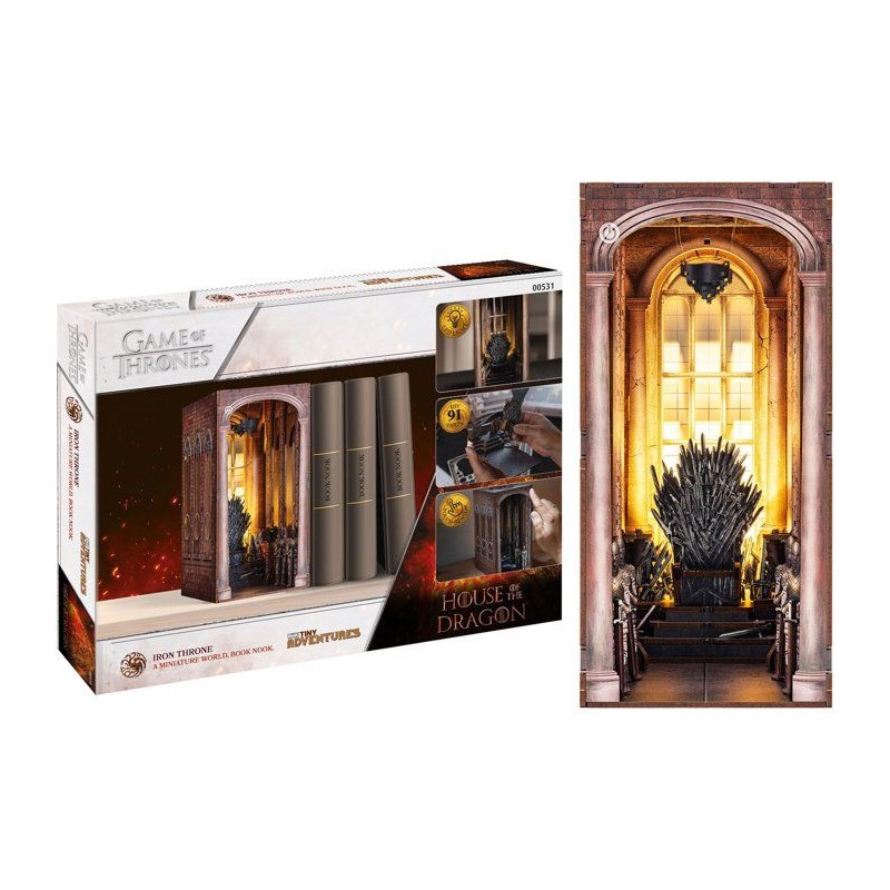 Book Nook - Kit DIY a construire Maquette 3D Serre Livre - REVELL - Ti