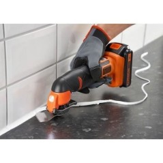 Outil multifonction BLACK+DECKER BDCOS18D1K-QW 18V lithium - 20 access