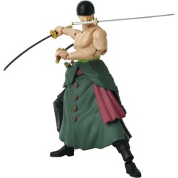 Figurine Anime Heroes - BANDAI - One Piece Zoro Style 3 épées 17 cm