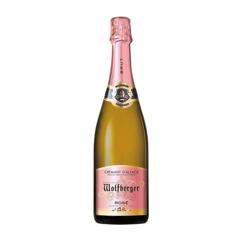 Wolfberger Crémant d'Alsace Rosé - 75cl