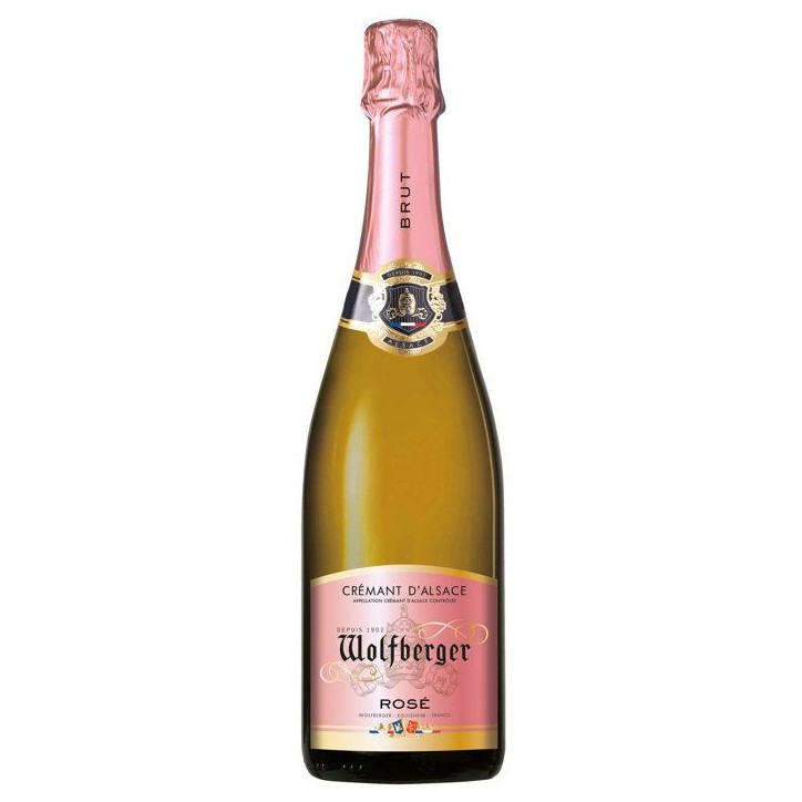 Wolfberger Crémant d'Alsace Rosé - 75cl