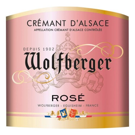 Wolfberger Crémant d'Alsace Rosé - 75cl