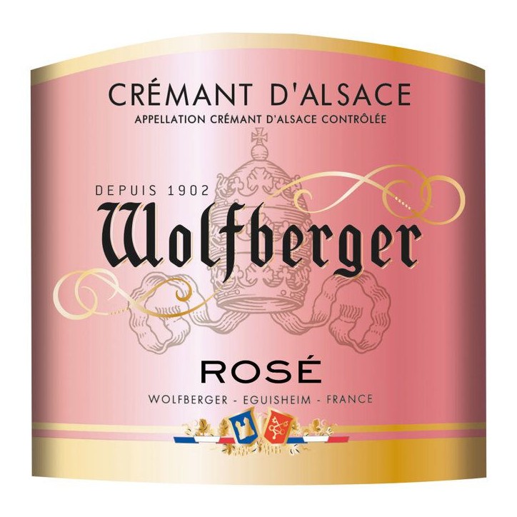 Wolfberger Crémant d'Alsace Rosé - 75cl