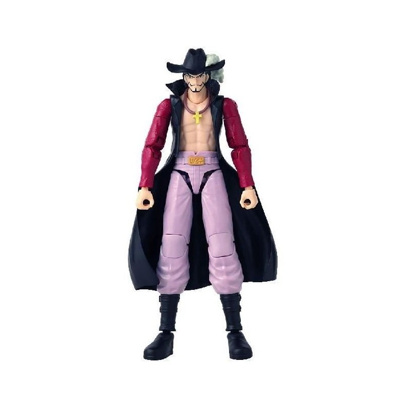 Figurine Anime Heroes articulée - BANDAI - One Piece - Dracule Mihawk Figurine Anime Heroes articulée - BANDAI - One Piece - Dracule Mihawk