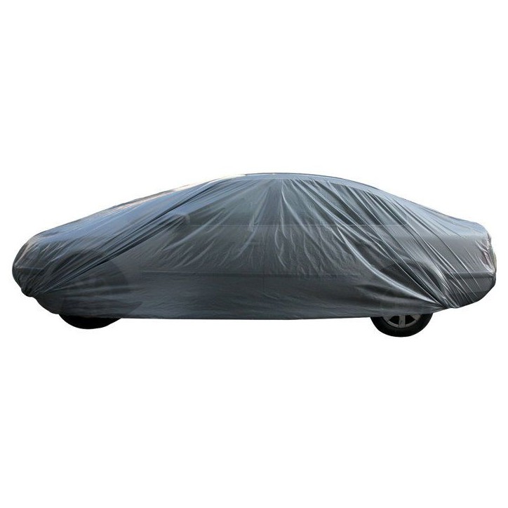 Housse de voiture - ECO BUDGET - Protection contre la poussiere - Imperméable - Polyéthylene - 430x165x120 cm Housse de voiture - ECO BUDGET - Protection contre la poussiere - Imperméable - Polyéthylene - 430x165x120 cm