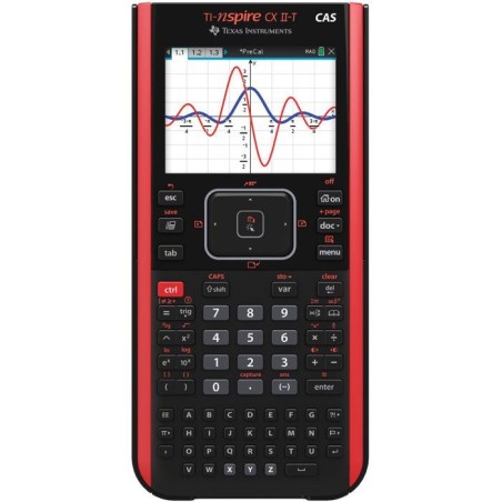 Calculatrice graphique - TEXAS INSTRUMENTS - TI-Nspire CX CAS II-T - N