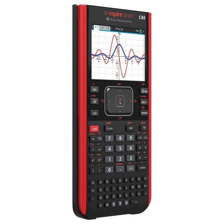 Calculatrice graphique - TEXAS INSTRUMENTS - TI-Nspire CX CAS II-T - Noir Calculatrice graphique - TEXAS INSTRUMENTS - TI-Nspire CX CAS II-T - Noir