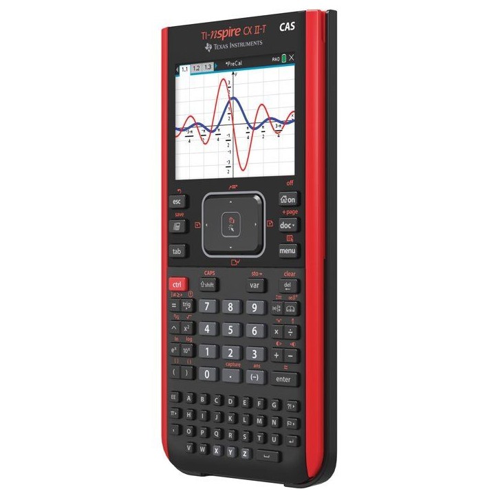 Calculatrice graphique - TEXAS INSTRUMENTS - TI-Nspire CX CAS II-T - Noir Calculatrice graphique - TEXAS INSTRUMENTS - TI-Nspire CX CAS II-T - Noir