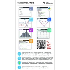 Calculatrice graphique - TEXAS INSTRUMENTS - TI-Nspire CX CAS II-T - N