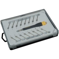 Jeu de 16 Micro Tournevis Multilames - STANLEY - STHT0-62633 - Fente +