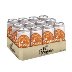 Biere Goudale Ambrée 7°2 - 12 boites de 50cl