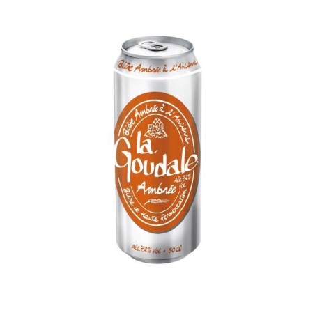 Biere Goudale Ambrée 7°2 - 12 boites de 50cl