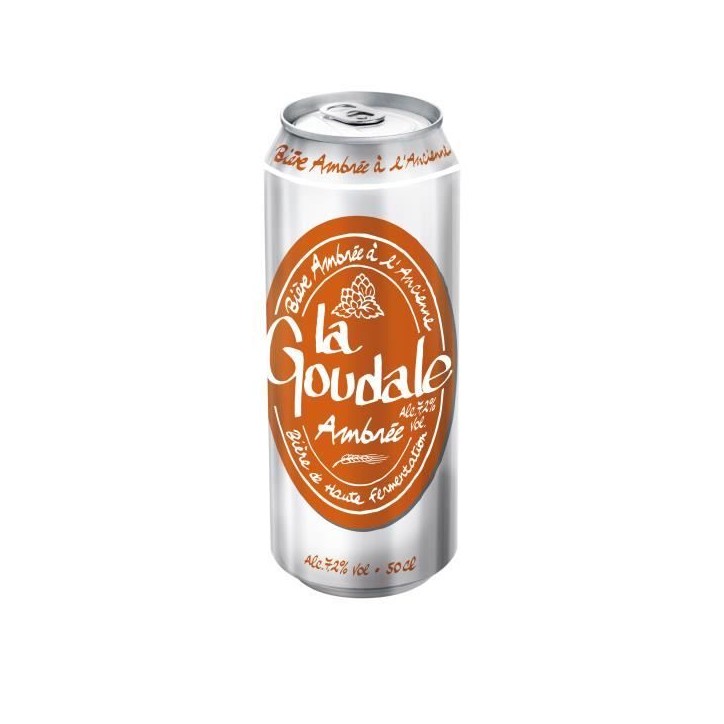 Biere Goudale Ambrée 7°2 - 12 boites de 50cl