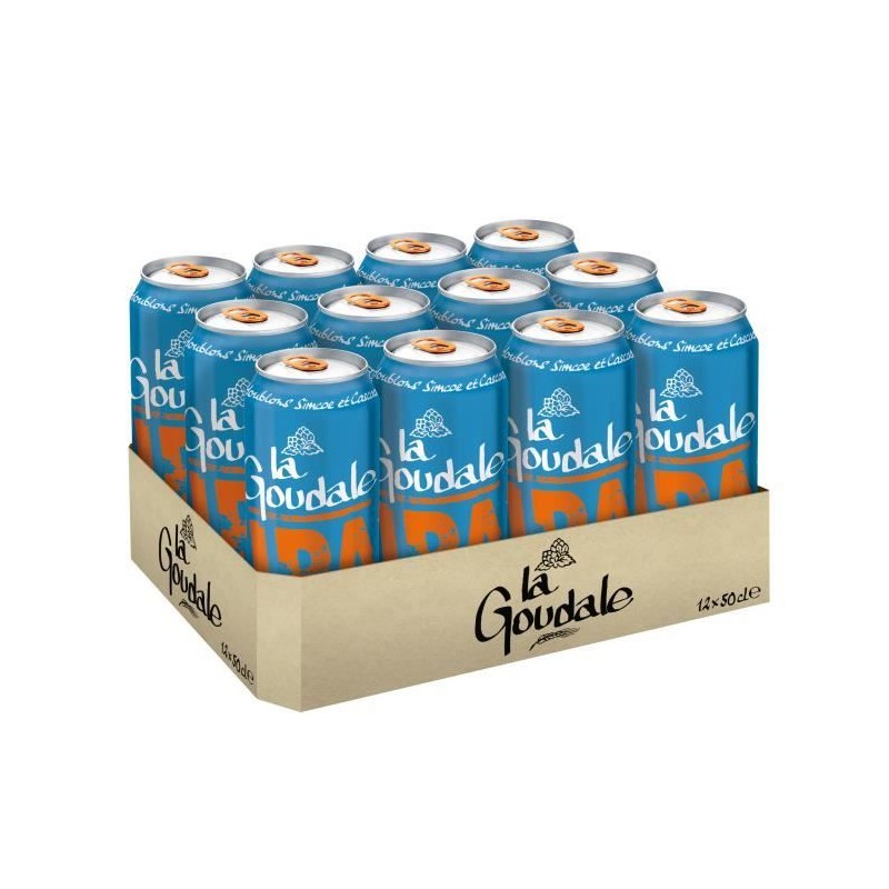 Biere Goudale IPA 7°2 - 12 boites de 50cl