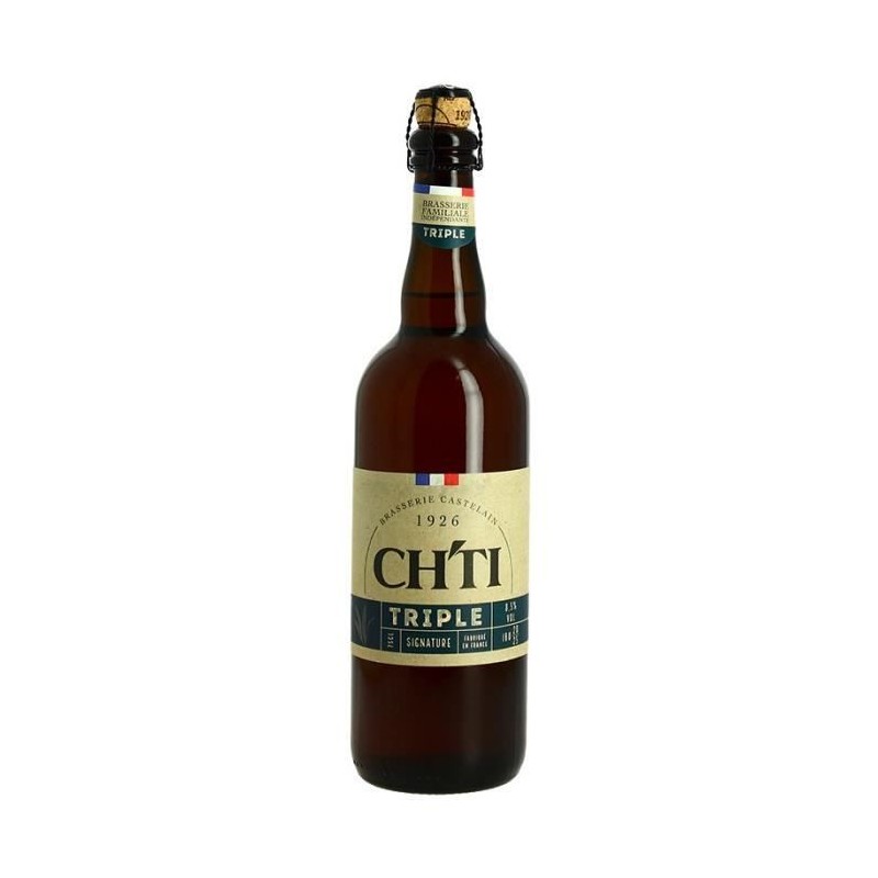 Biere triple Signature - Chti - 8.50% Vol. - 75cl