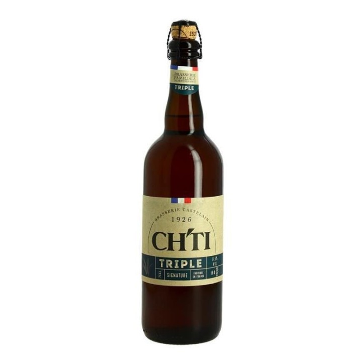 Biere triple Signature - Chti - 8.50% Vol. - 75cl