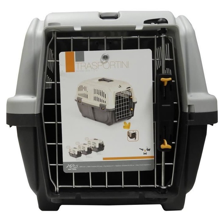 AIME Caisse de transport Skudo 55 x 36 x 35 cm - Pour chien et chat AIME Caisse de transport Skudo 55 x 36 x 35 cm - Pour chien et chat