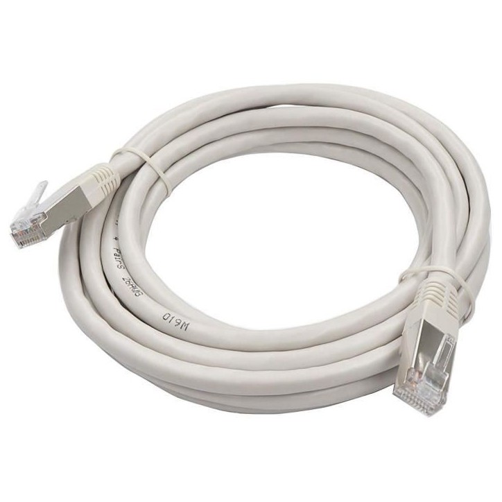Câble RJ45 - LINEAIRE - PCC6FE - Cat.6 - Blindé - F/UTP - 3m