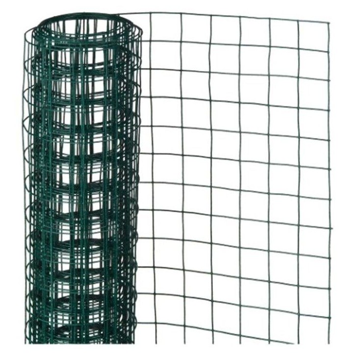 Grillage carré - NATURE - 0,5 x 3 m - Ep. 12,7 mm - Vert Grillage carré - NATURE - 0,5 x 3 m - Ep. 12,7 mm - Vert