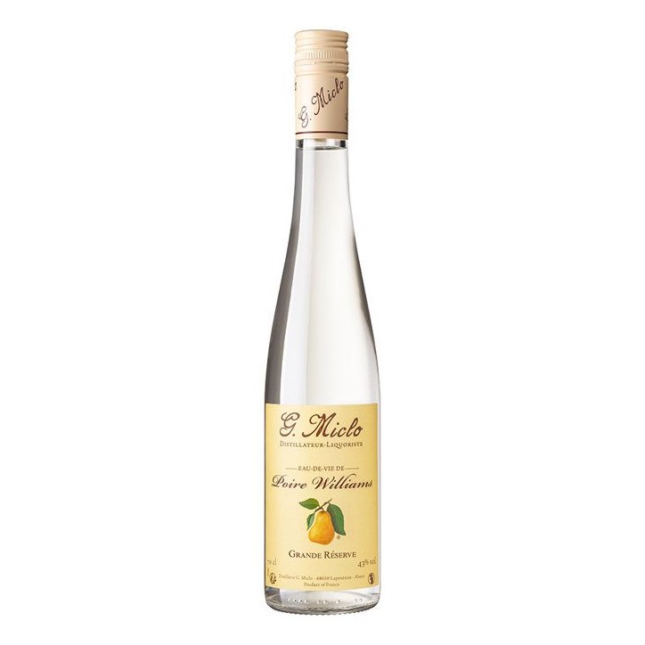 G. Miclo - Grande Réserve - Eau de vie de Poire Williams - 43,0 % Vol. - 70 cl
