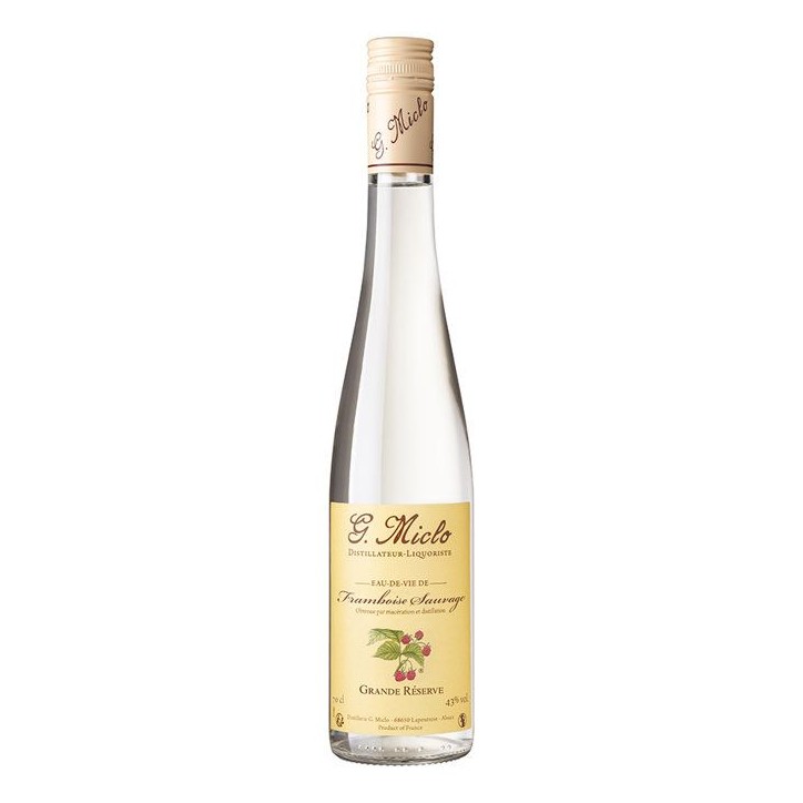 G. Miclo - Grande Réserve - Eau de vie de Framboise Sauvage - 43,0 % Vol. - 70 cl