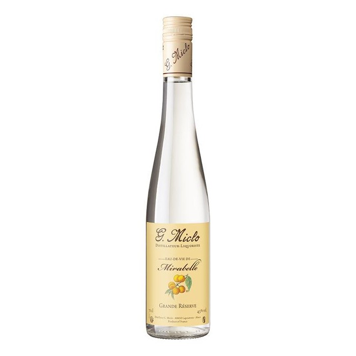 G. Miclo - Grande Réserve - Eau de vie de Mirabelle - 43,0 % Vol. - 70 cl