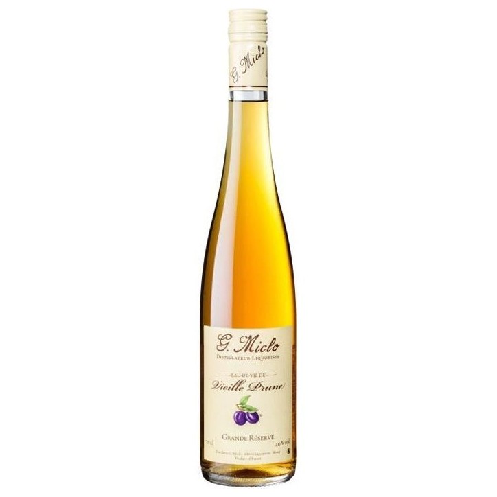 G. Miclo - Grande Réserve - Eau de vie de Vieille Prune - 40,0 % Vol. - 70 cl
