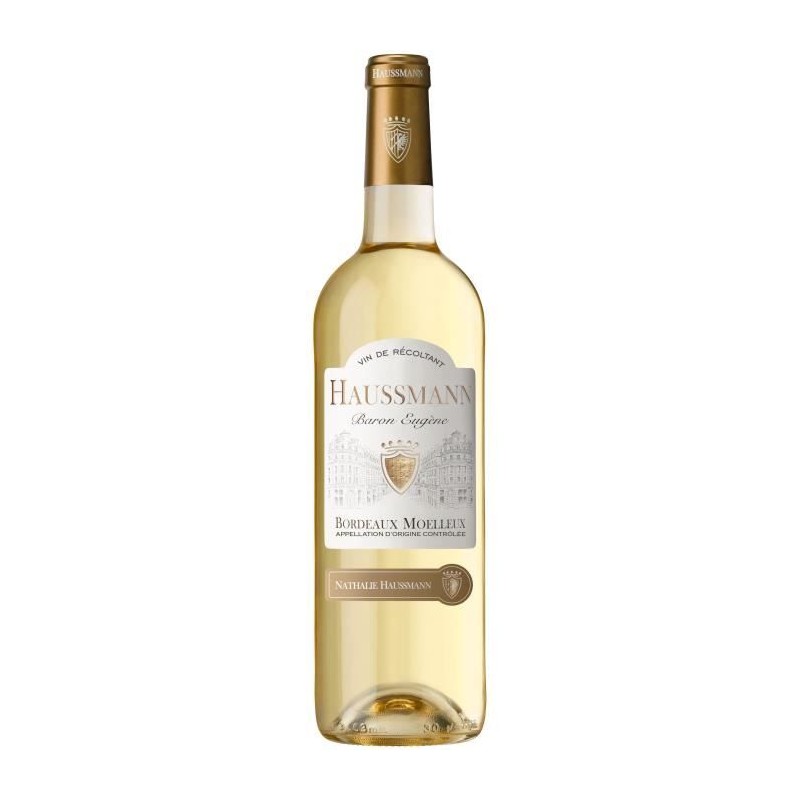 Haussmann Baron Eugene Bordeaux Moelleux - Vin blanc de Bordeaux