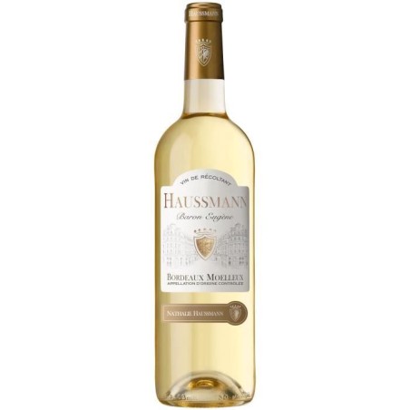 Haussmann Baron Eugene Bordeaux Moelleux - Vin blanc de Bordeaux