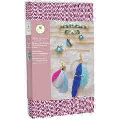 Atelier de bijoux - SYCOMORE - Perles Japonaises et plumes - Des 12 an