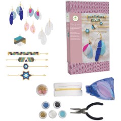 Atelier de bijoux - SYCOMORE - Perles Japonaises et plumes - Des 12 ans