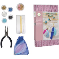 Atelier de bijoux - SYCOMORE - Perles Japonaises et plumes - Des 12 an