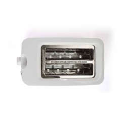 Grille-pain 2 fentes - LIVOO - DOD162W - 750 W - Thermostat réglable