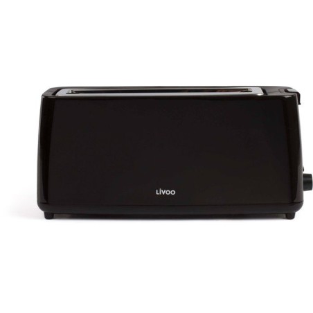Grille-pain fente longue - LIVOO - DOD168N - 900 W - Thermostat régla