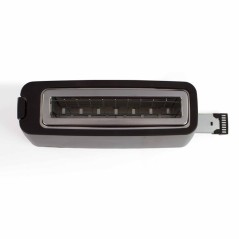 Grille-pain fente longue - LIVOO - DOD168N - 900 W - Thermostat réglable : 7 niveaux - Noir