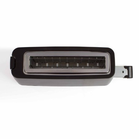 Grille-pain fente longue - LIVOO - DOD168N - 900 W - Thermostat réglable : 7 niveaux - Noir