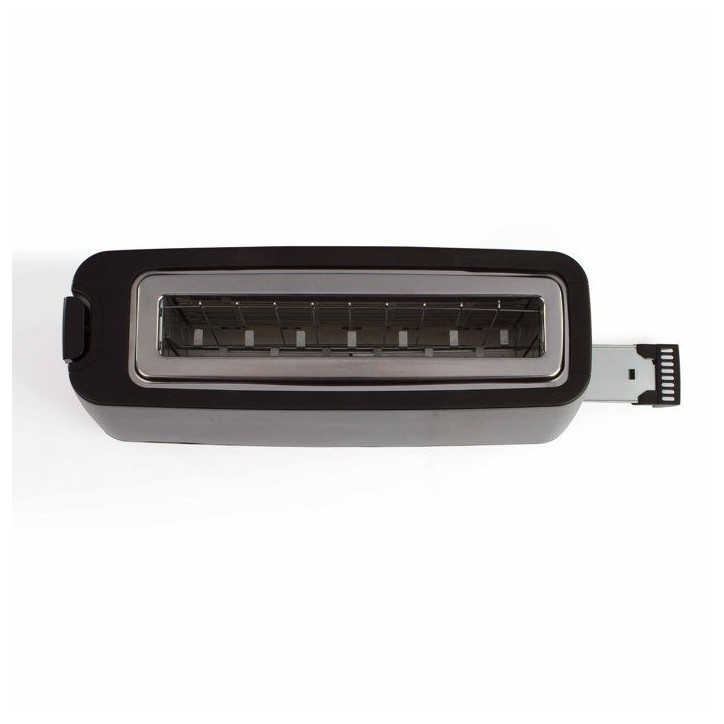 Grille-pain fente longue - LIVOO - DOD168N - 900 W - Thermostat réglable : 7 niveaux - Noir Grille-pain fente longue - LIVOO - DOD168N - 900 W - Thermostat réglable : 7 niveaux - Noir