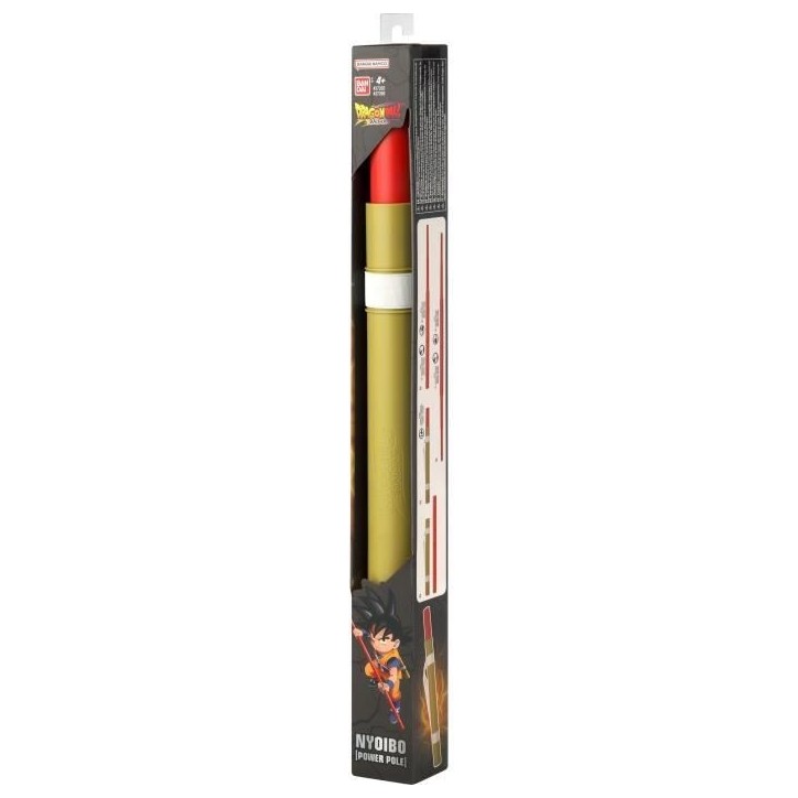 Accessoire déguisement - Bâton Magique 120 cm - Nyoibo Power Pole - BANDAI - Dragon Ball Daima Accessoire déguisement - Bâton Magique 120 cm - Nyoibo Power Pole - BANDAI - Dragon Ball Daima