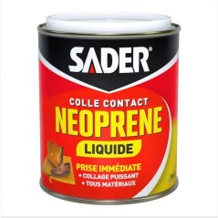 Colle contact néoprene liquide extra forte - SADER - Tous matériaux
