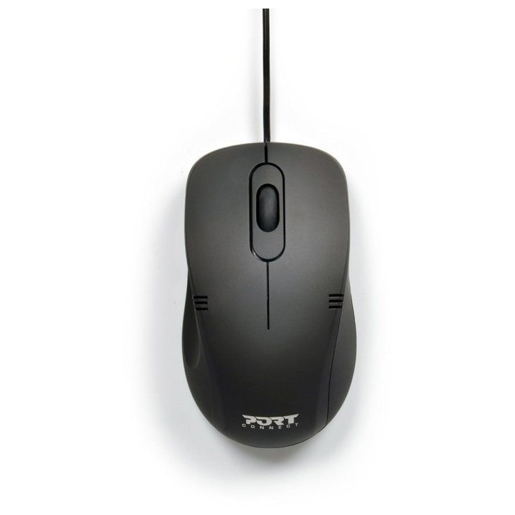 Souris filaire - PORT Designs - 900400-PRO - USB-A - Noir Souris filaire - PORT Designs - 900400-PRO - USB-A - Noir