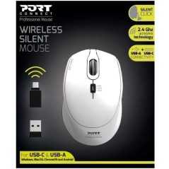 Souris optique sans fil - PORT DESIGNS - PORT Connect SILENT - 2.4 GHz