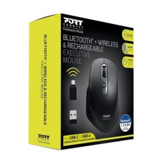 Souris sans fil - PORT DESIGNS - Bluetooth Office Executive rechargeab