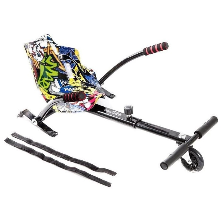 Kart Pilot pour Hoverboard - URBANGLIDE - Compatible toutes marques et taille de roue - Longueur ajustable Kart Pilot pour Hoverboard - URBANGLIDE - Compatible toutes marques et taille de roue - Longueur ajustable
