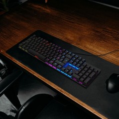Clavier gamer - Mécanique - Nova Gaming - Hercule - Filaire - LED RGB