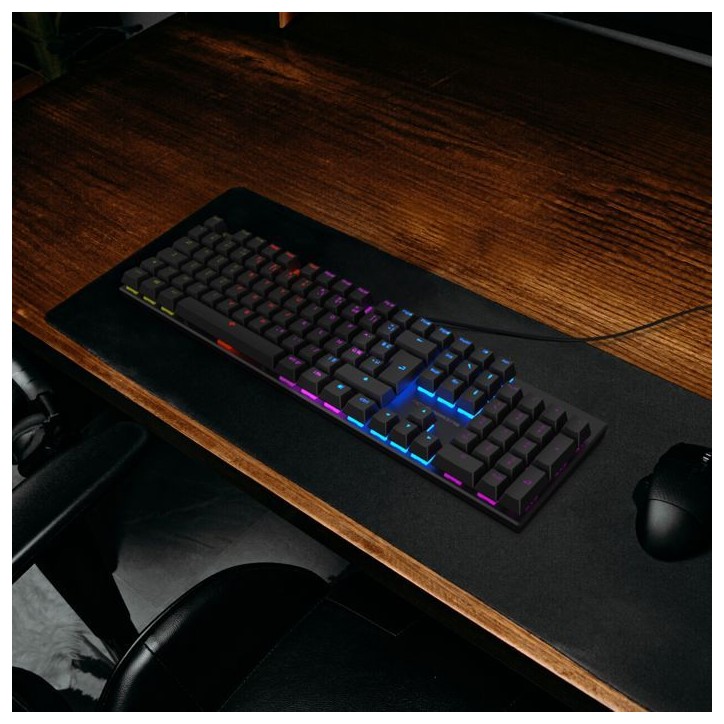 Clavier gamer - Mécanique - Nova Gaming - Hercule - Filaire - LED RGB Clavier gamer - Mécanique - Nova Gaming - Hercule - Filaire - LED RGB