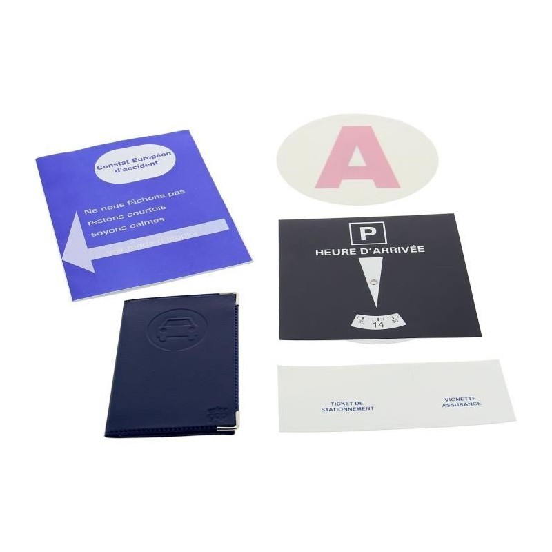 Kit complet pour jeune conducteur - COLOR POP - 550044 - 5 pieces