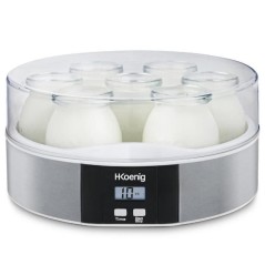 Yaourtiere HKoeNIG - ELY70 - Capacité 7 pots de 160ml - Programmable