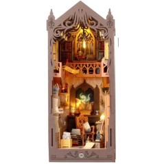Book Nook - Kit DIY a construire Maquette 3D Serre Livre - Librairie M